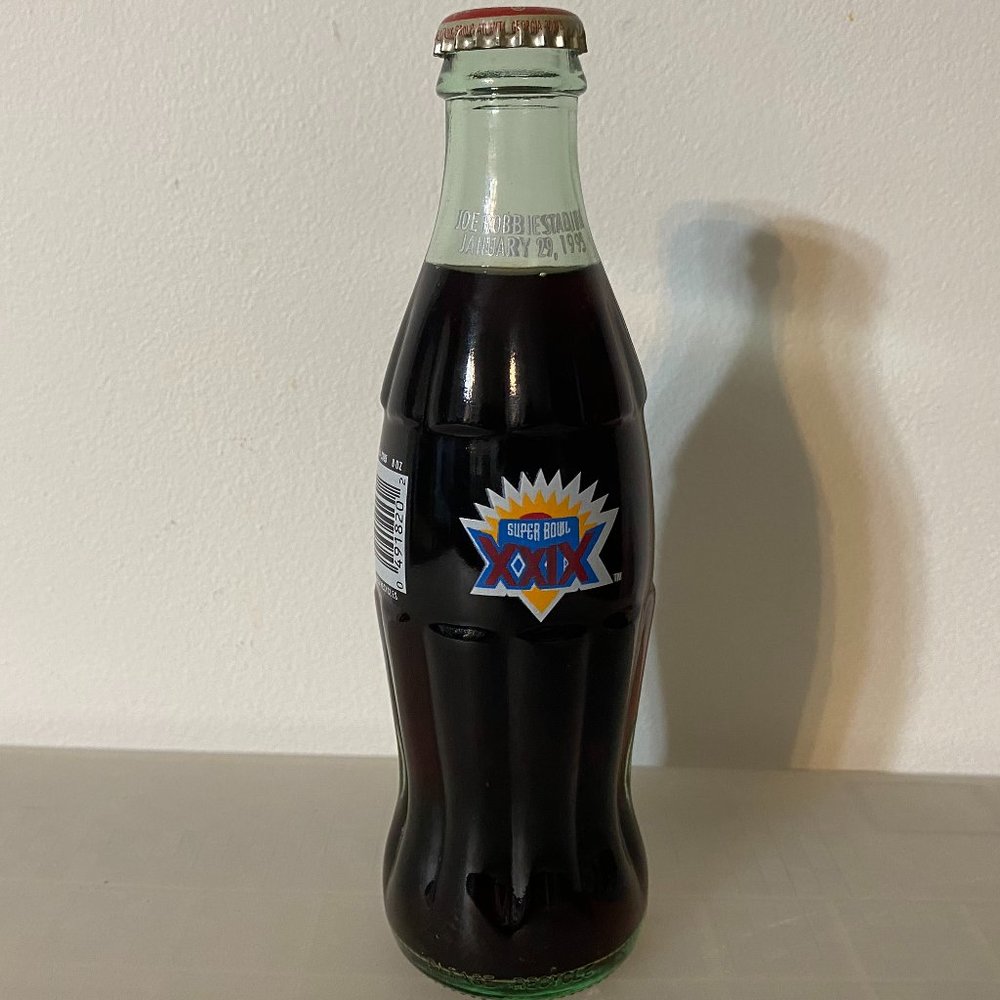 Super Bowl XXIX Miami, Florida Coca-Cola Commemorative Bottle